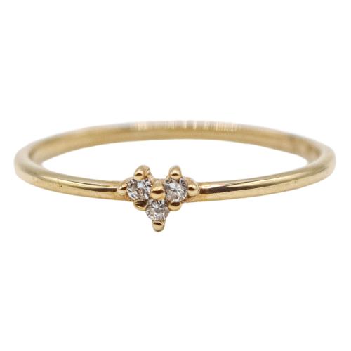 ANILLO CON BRILLANTES