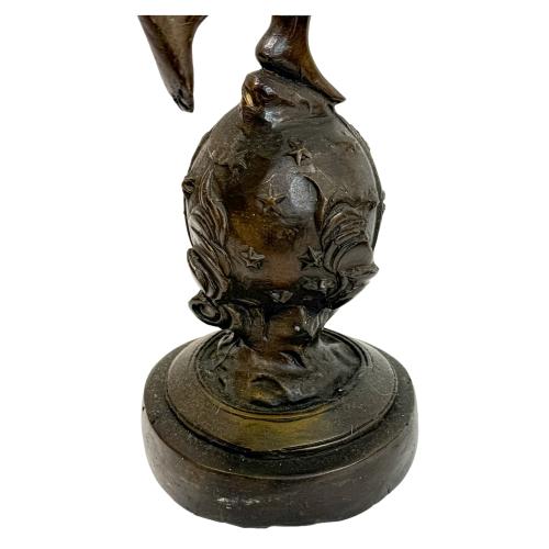 FIGURA DE CUPIDO EN BRONCE DEL ÚLTIMO TERCIO DE S. XX