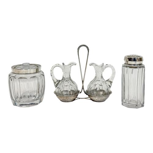 PIEZAS DE SERVICIO DE MESA EN PLATA ÚLTIMO CUARTO S.XX