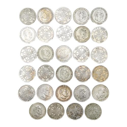 COLECCIÓN DE MONEDAS DE PLATA