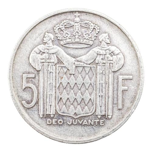 MONEDA DE PLATA DE MONACO