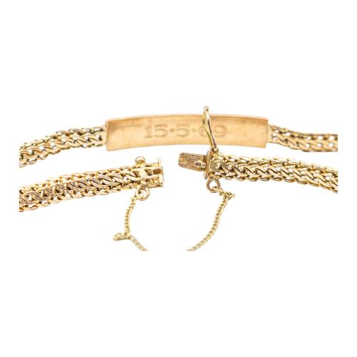 PULSERA NO ME OLVIDES, AÑOS 60-70