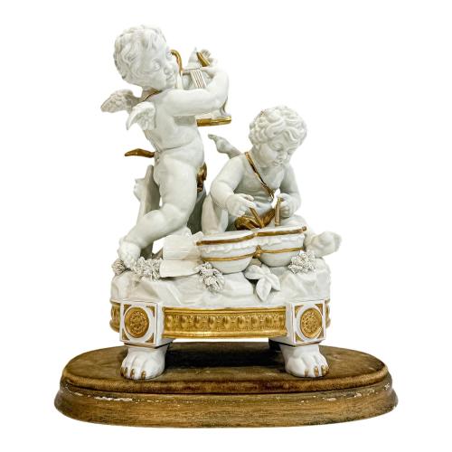 FIGURA EN PORCELANA ALGORA DEL ÚLTIMO TERCIO DE S. XX 