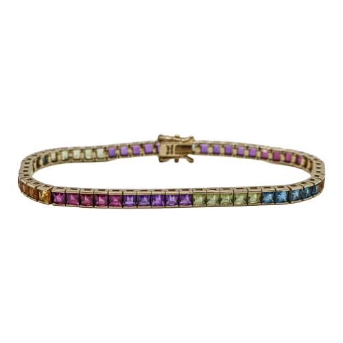 PULSERA RIVIERE ARCOIRIS