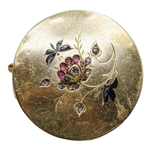 COLECCIÓN DE BROCHES DE FLES. DEL S.XIX