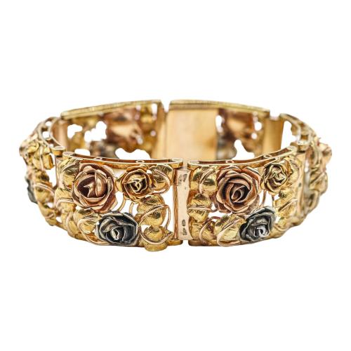 PULSERA ROSAS DE PPS. DEL S.XX