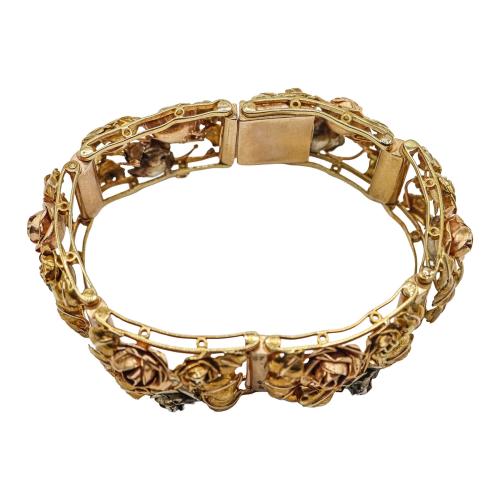 PULSERA ROSAS DE PPS. DEL S.XX