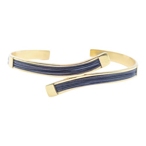 PULSERA ESCLAVA CON PELO DE ELEFANTE