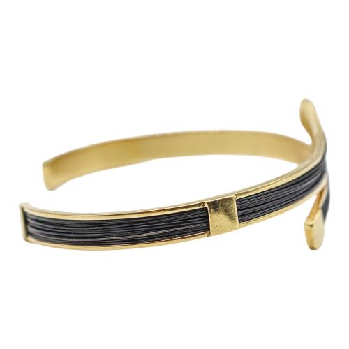 PULSERA ESCLAVA CON PELO DE ELEFANTE