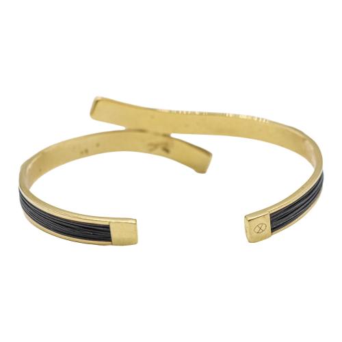 PULSERA ESCLAVA CON PELO DE ELEFANTE