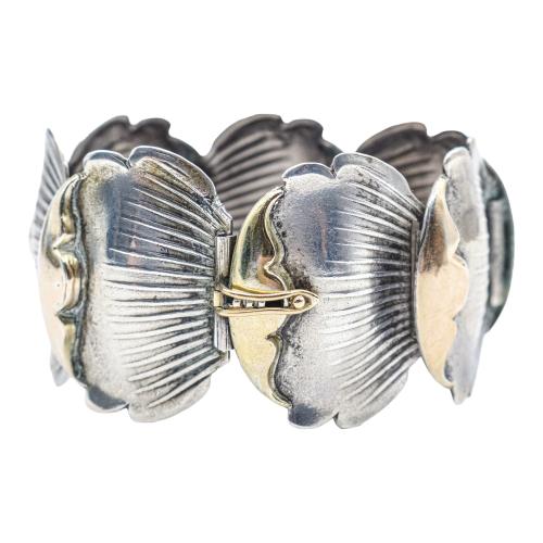 PULSERA DE PLATA DE LOS AÑOS 30-40