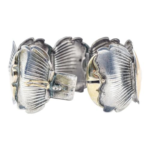 PULSERA DE PLATA DE LOS AÑOS 30-40