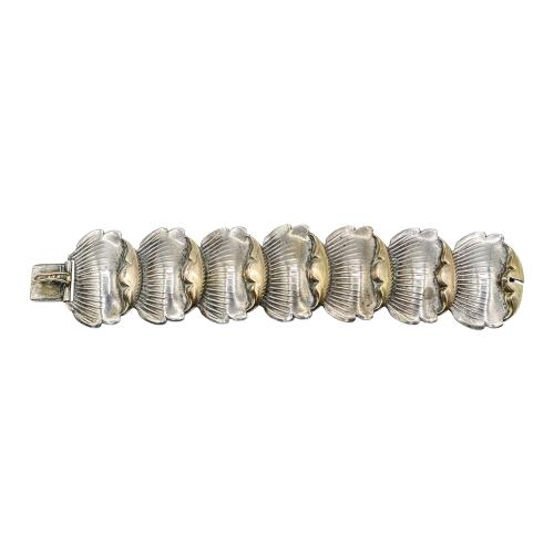 PULSERA DE PLATA DE LOS AÑOS 30-40