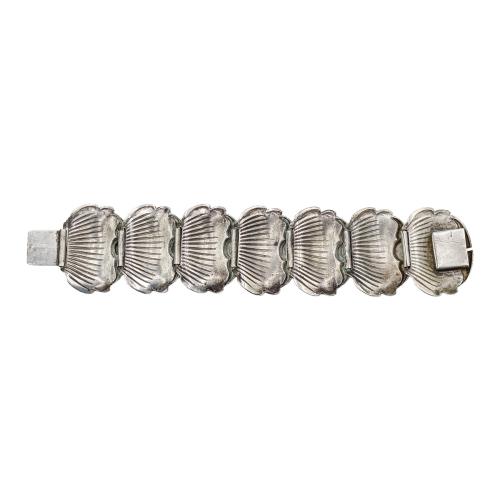 PULSERA DE PLATA DE LOS AÑOS 30-40
