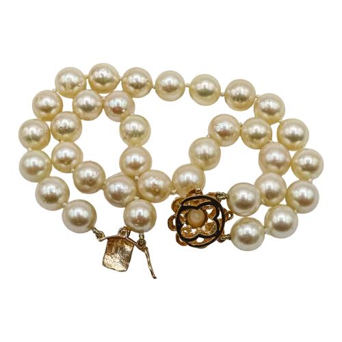 PULSERA DE PERLAS DE MEDIADOS S.XX