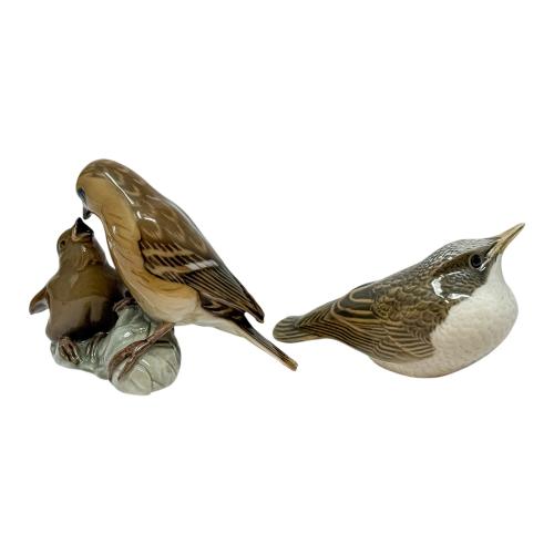 DOS FIGURAS DE PORCELANA DANESA DEL ÚLTIMO TERCIO S. XX