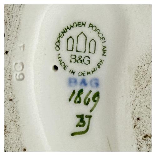 DOS FIGURAS DE PORCELANA DANESA DEL ÚLTIMO TERCIO S. XX