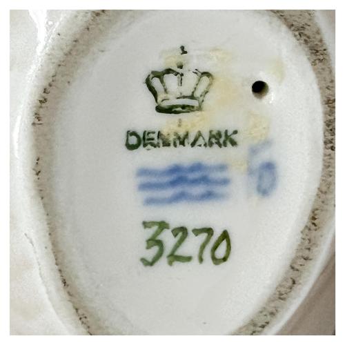 DOS FIGURAS DE PORCELANA DANESA DEL ÚLTIMO TERCIO S. XX