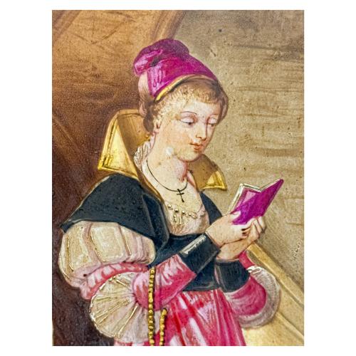 BONHEUR DU JOUR FRANCÉS DE FINALES DEL SIGLO XIX