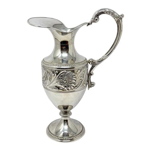 JARRA DE PLATA DEL ÚLTIMO TERCIO DE SIGLO XX