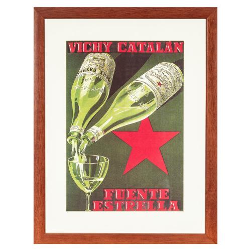 TRES LITOGRAFÍAS DECORATIVAS ENMARCADAS
