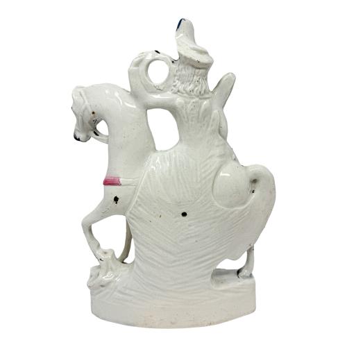 FIGURA DE LOZA STAFFORDSHIRE DE FINALES DE SIGLO XIX