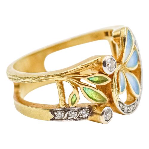 SORTIJA CON BRILLANTES MASRIERA