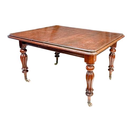 MESA DE COMEDOR VICTORIANA DE LA SEGUNDA MITAD DE SIGLO XIX