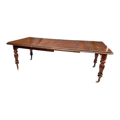 MESA DE COMEDOR VICTORIANA DE LA SEGUNDA MITAD DE SIGLO XIX