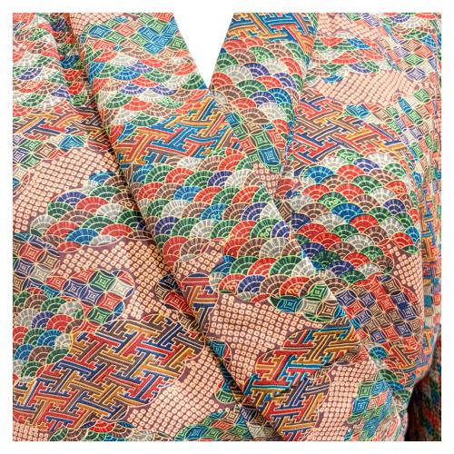 KIMONO JAPONÉS DEL ÚLTIMO CUARTO DEL S.XX