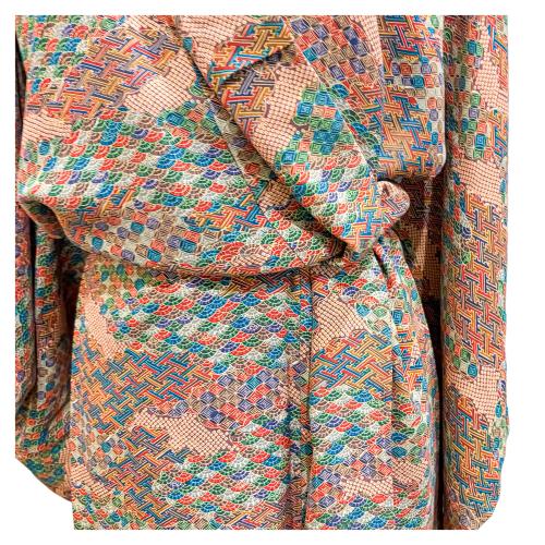 KIMONO JAPONÉS DEL ÚLTIMO CUARTO DEL S.XX