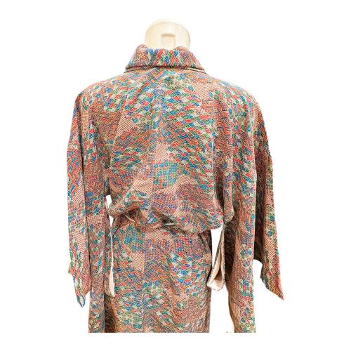 KIMONO JAPONÉS DEL ÚLTIMO CUARTO DEL S.XX