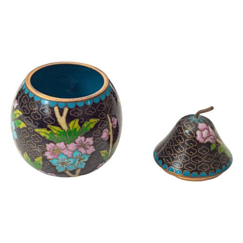 CONJUNTO  DE PIEZAS "CLOISONNÉ"