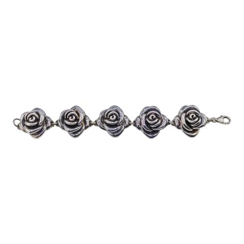 PULSERA CON ROSAS