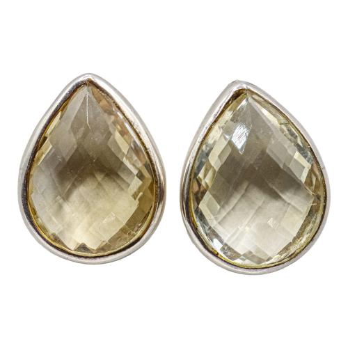 PENDIENTES CON CUARZOS CITRINOS