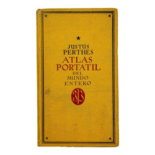 JUSTUS PERTHES; ATLAS PORTATIL DEL M,UNDO ENTERO