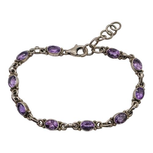 PULSERA CON AMATISTA