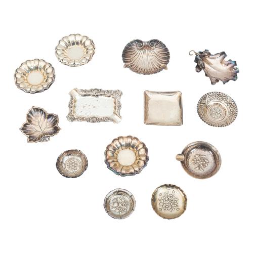 CONJUNTO DE CENTRITOS EN PLATA 