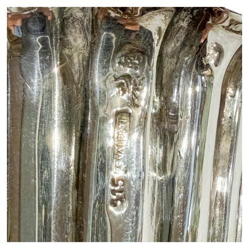 CONJUNTO DE CENTRITOS EN PLATA DEL ÚLTIMO CUARTO DEL S.XX