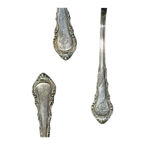 SERVICIO PARA PESCADO EN PLATA DEL ÚLTIMO CUARTO DEL S.XX
