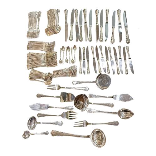 CUBERTERÍA EN PLATA DEL ÚLTIMO CUARTO DEL S.XX