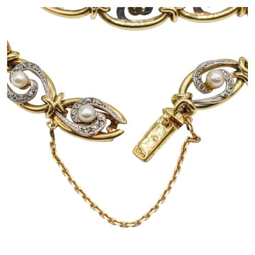PULSERA Y BROCHE DE LOS AÑOS 30-40