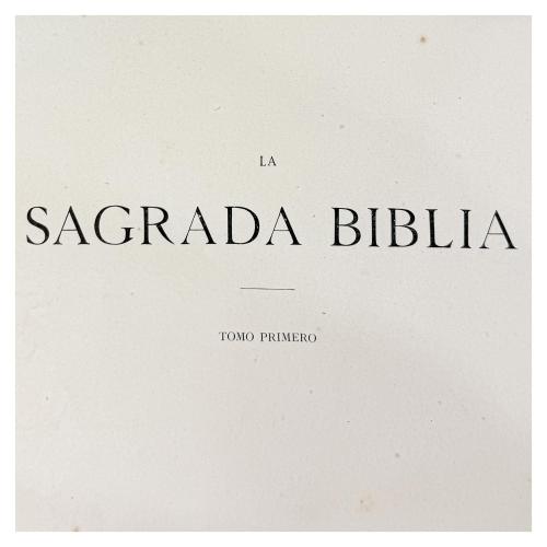 LA SAGRADA BIBLIA 