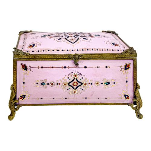 CAJA JOYERO FRANCESA PRIMERA MITAD DEL S.XX