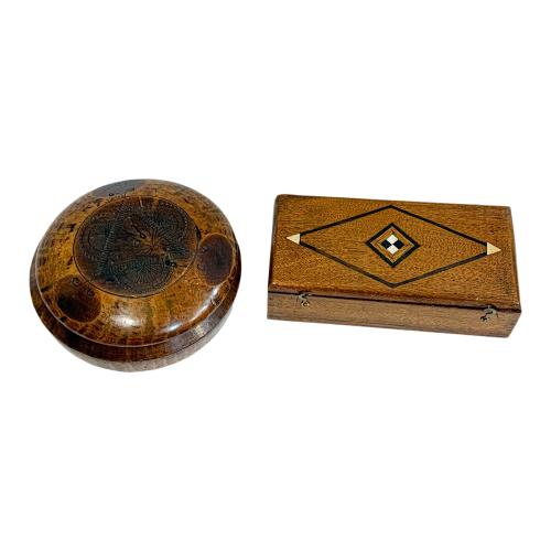 DOS CAJAS DEL PRIMER TERCIO DEL S.XX