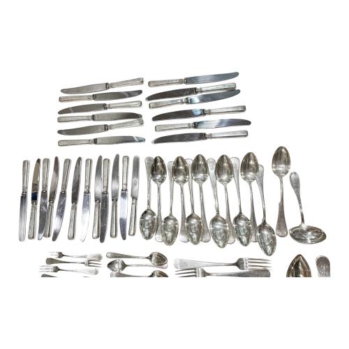 CUBERTERÍA EN PLATA DE PRINCIPIOS DEL S.XX