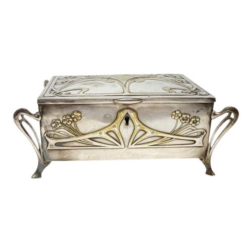 CAJA JOYERO MODERNISTA DE PRINCIPIOS DEL S.XX