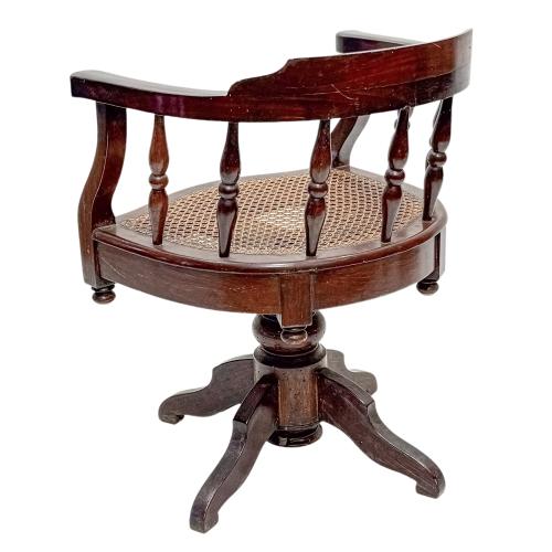 SILLÓN GIRATORIO PARA ESCRITORIO DEL S.XIX