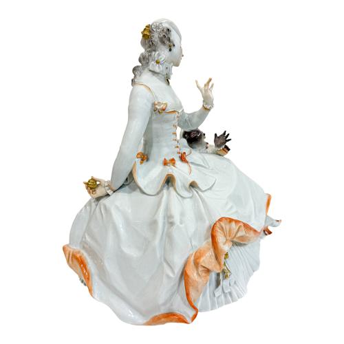 FIGURA MEISSEN PAUL SCHEURIG PRIMERA MITAD DEL S.XX