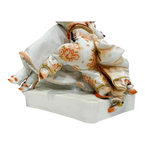 FIGURA MEISSEN PAUL SCHEURIG PRIMERA MITAD DEL S.XX